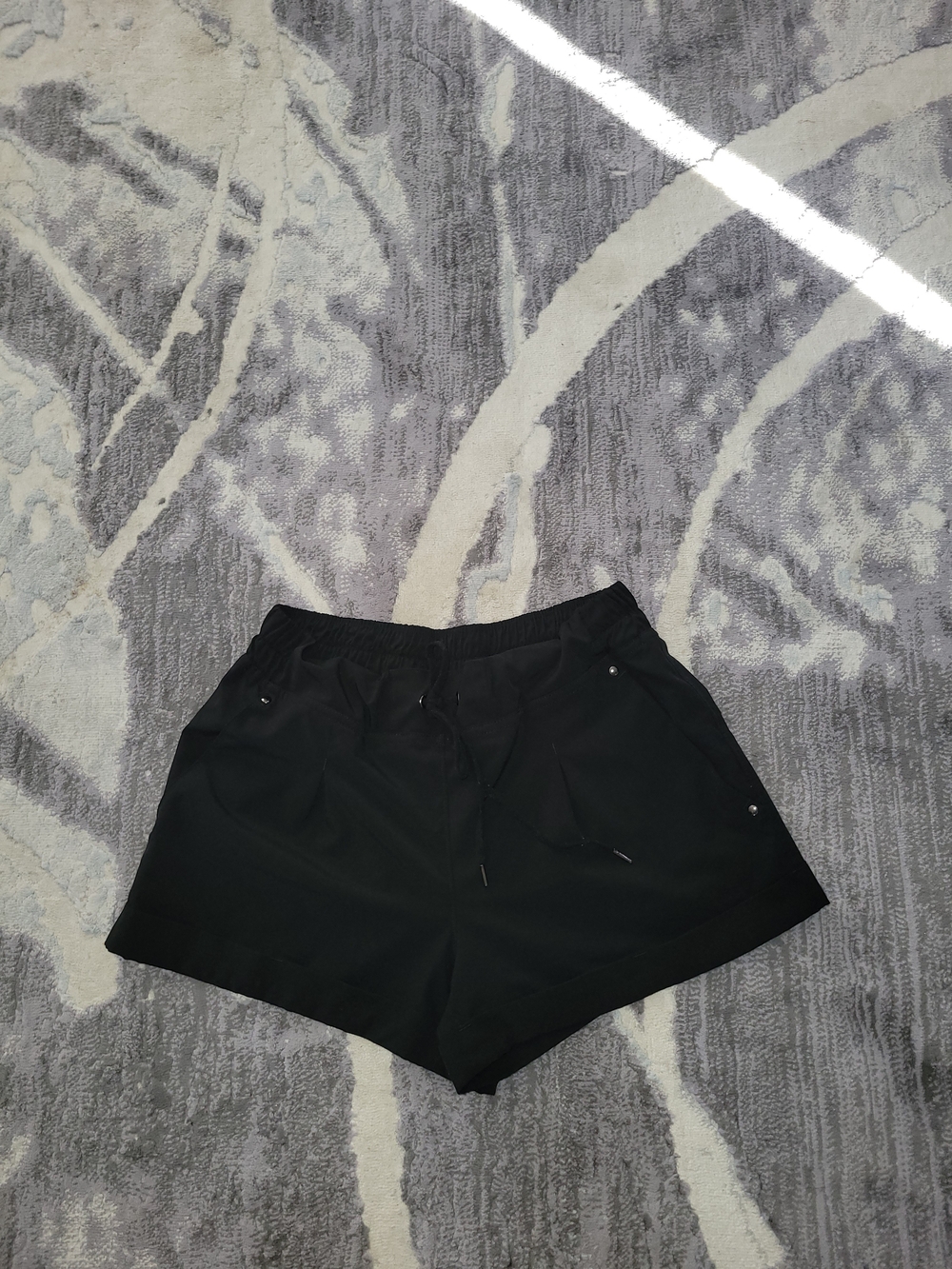 Mondetta Black Casual Drawstring Shorts Size M